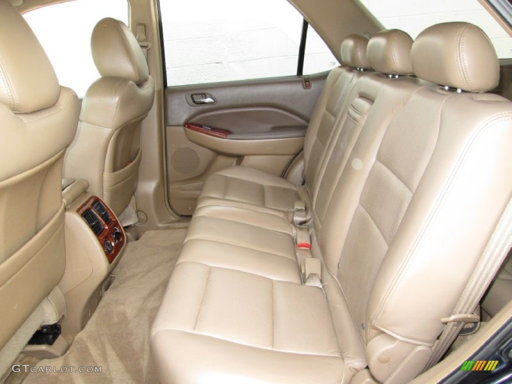 Saddle Interior 2003 Acura MDX Standard MDX Model Photo #80901286