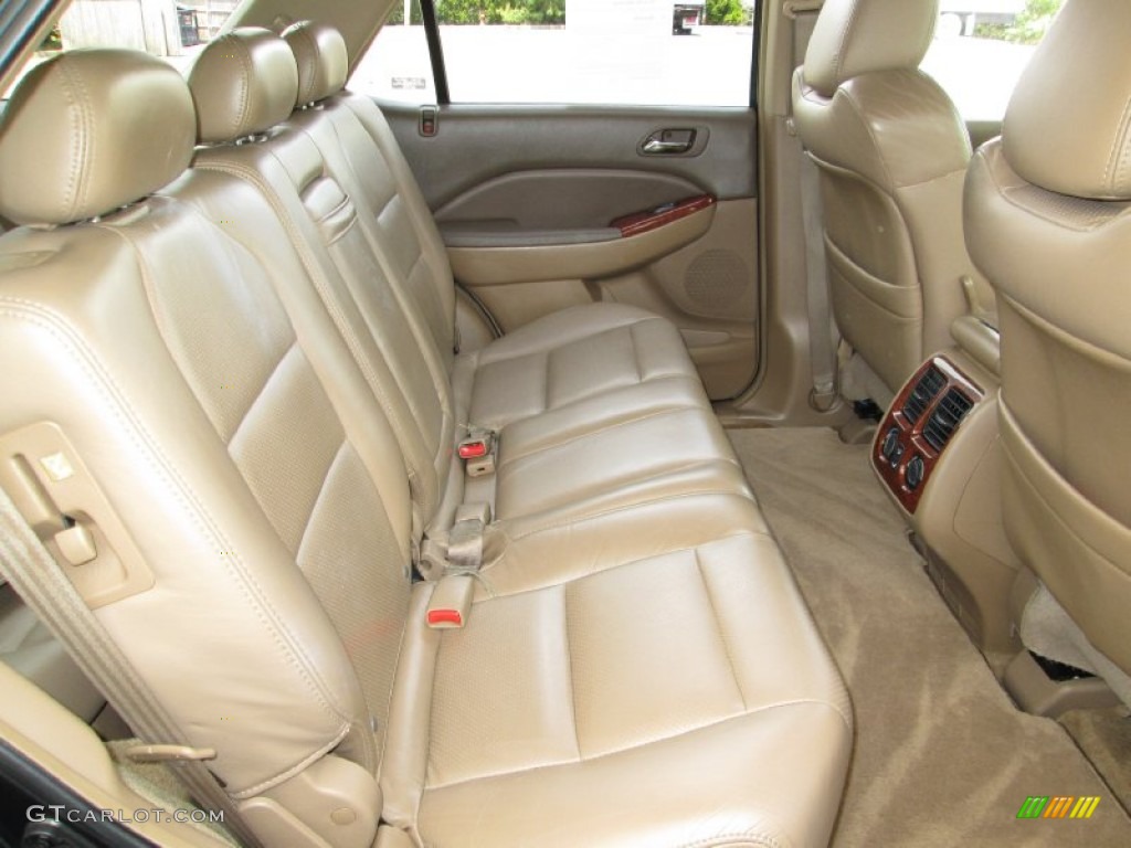 Saddle Interior 2003 Acura MDX Standard MDX Model Photo #80901314