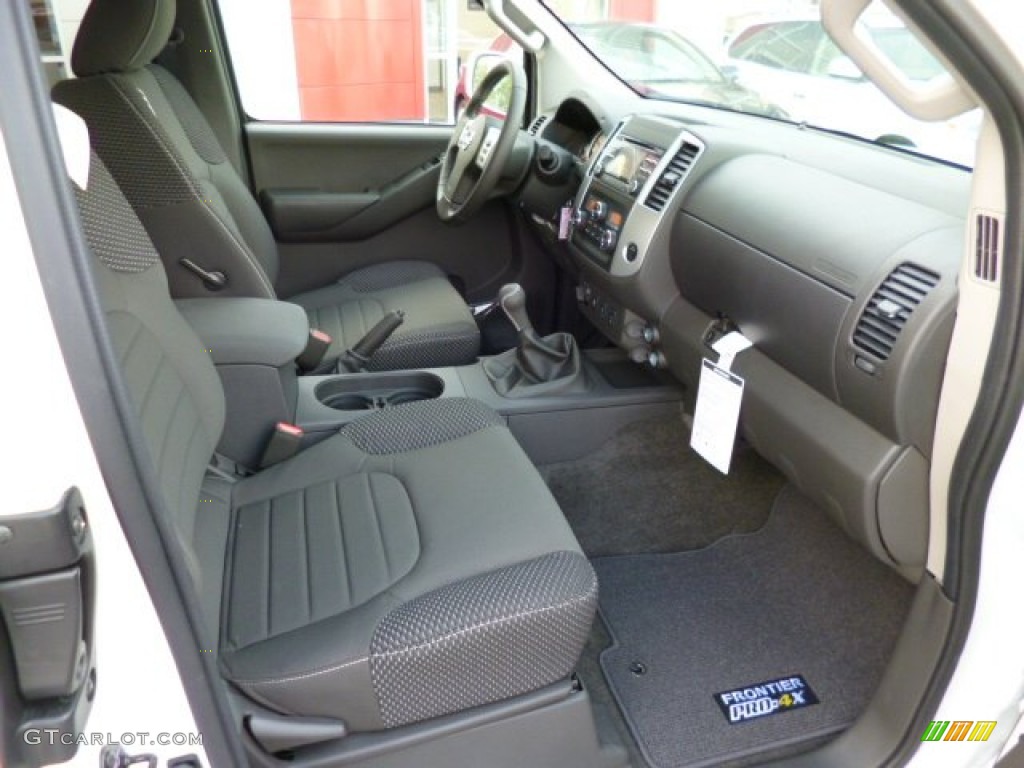 Graphite/Steel Pro-4X Interior 2013 Nissan Frontier Pro-4X King Cab 4x4 Photo #80901451