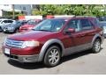 2008 Merlot Metallic Ford Taurus X SEL AWD  photo #3