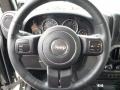Black/Dark Saddle 2011 Jeep Wrangler Unlimited Sport 4x4 Steering Wheel