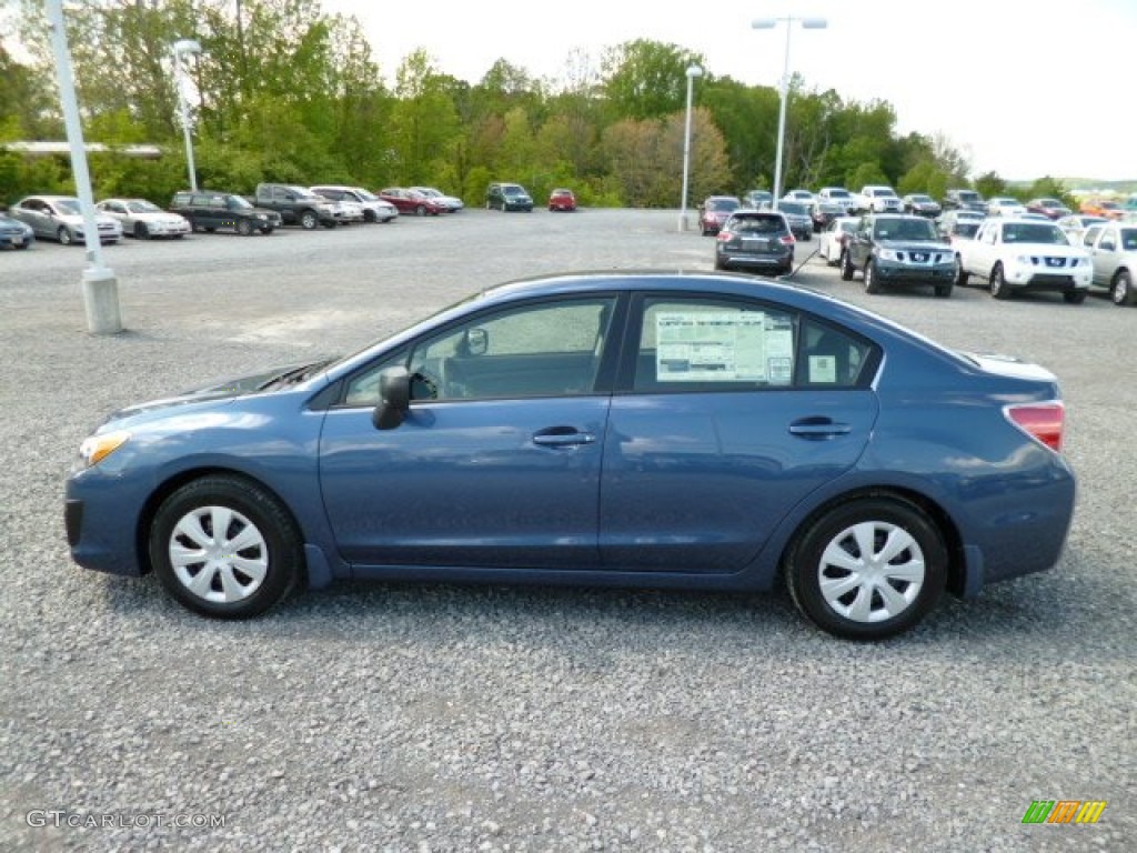Marine Blue Pearl 2013 Subaru Impreza 2.0i 4 Door Exterior Photo #80904105