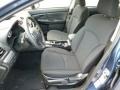 2013 Subaru Impreza Black Interior Front Seat Photo