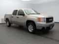 2009 Silver Birch Metallic GMC Sierra 1500 SLE Crew Cab  photo #3