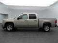 Silver Birch Metallic 2009 GMC Sierra 1500 SLE Crew Cab Exterior