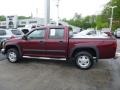 2007 Deep Ruby Red Metallic Chevrolet Colorado LT Crew Cab 4x4  photo #2