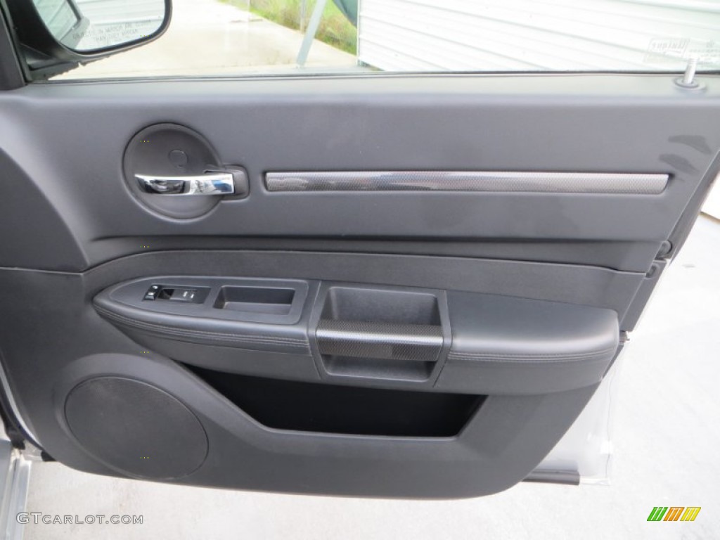 2010 Dodge Charger SRT8 Dark Slate Gray Door Panel Photo #80904787