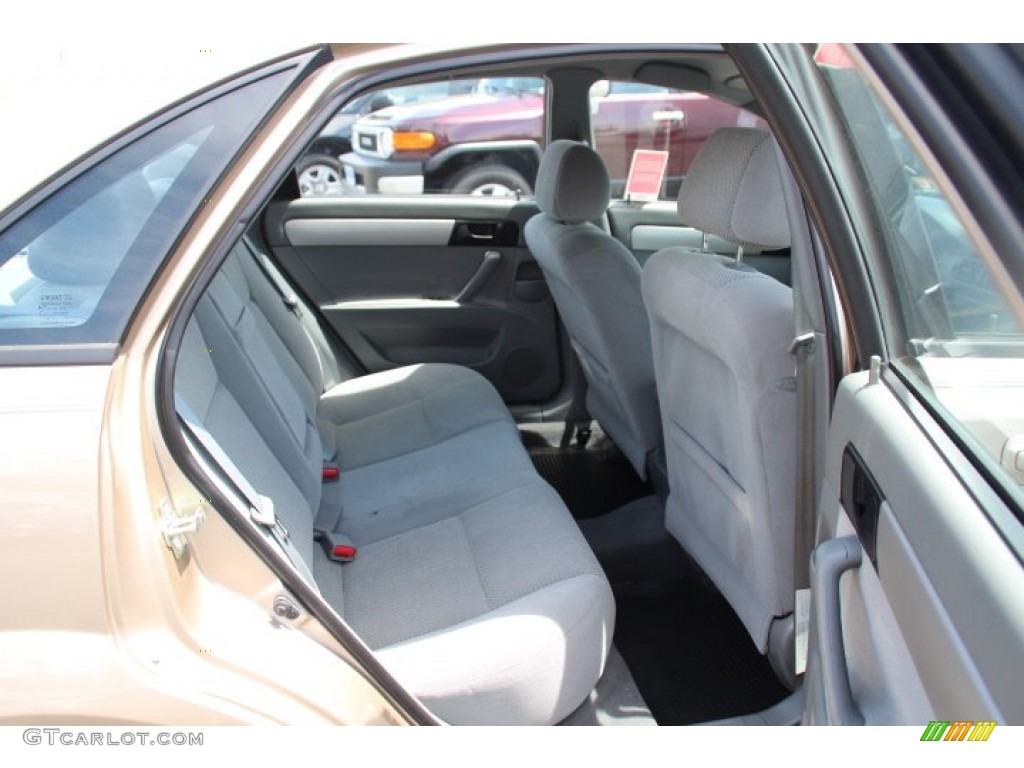 2007 Forenza Sedan - Champagne Beige Metallic / Grey photo #11