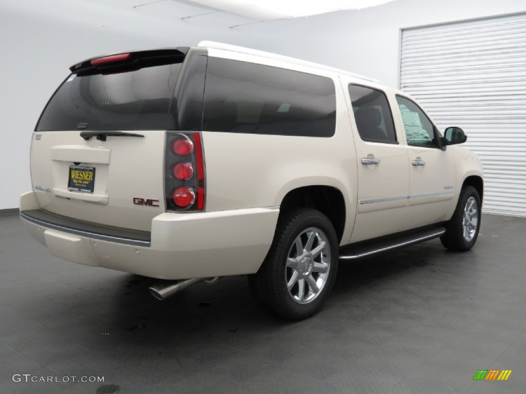 2013 Yukon XL Denali - White Diamond Tricoat / Ebony photo #2