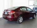 Crimson Red Pearl - Civic LX Sedan Photo No. 3