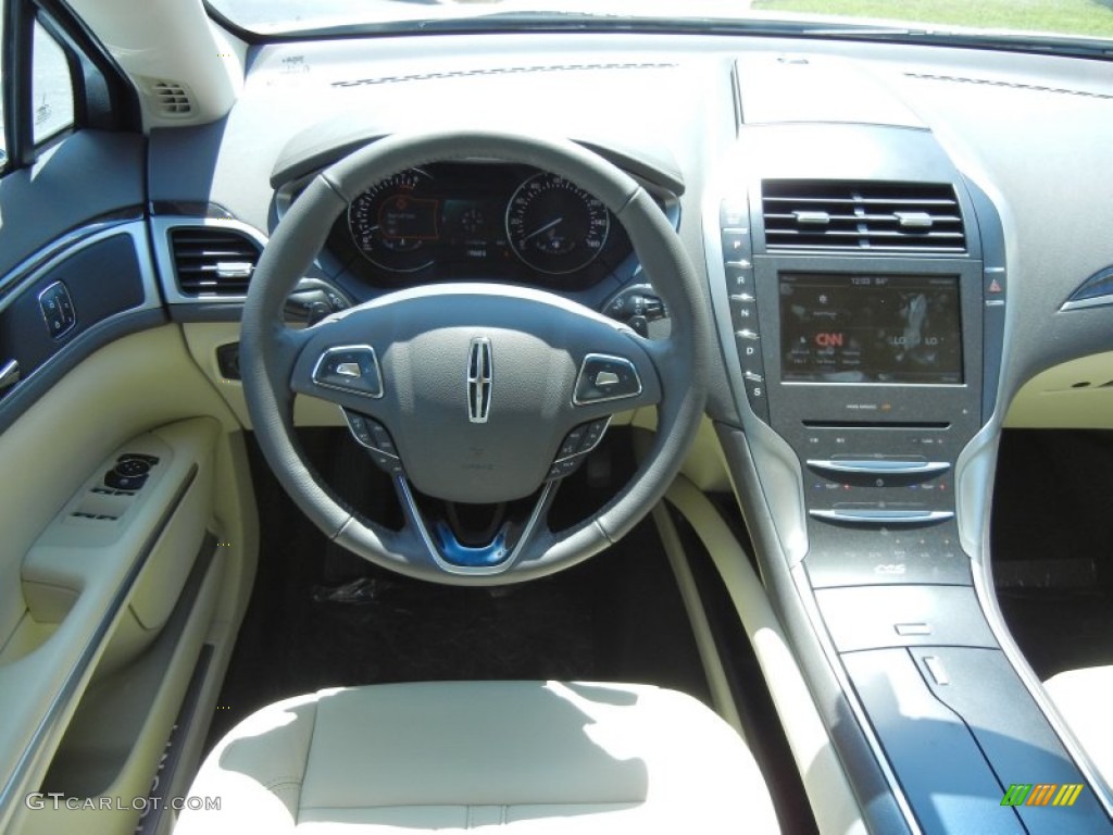 2013 Lincoln MKZ 3.7L V6 FWD Light Dune Dashboard Photo #80905539