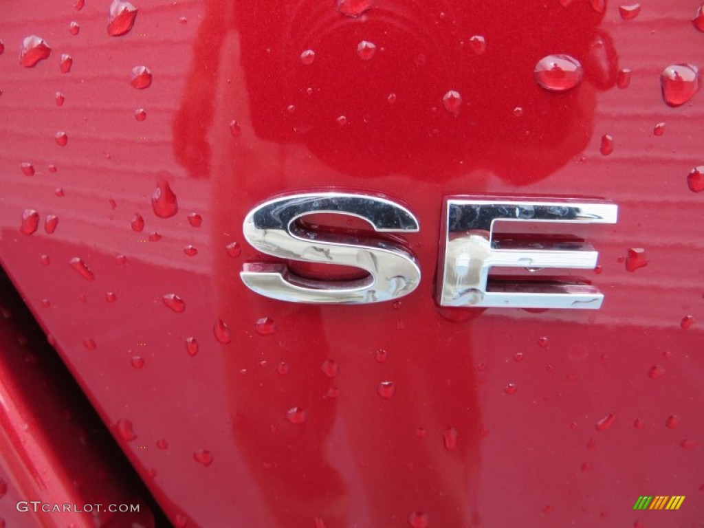 2013 Fiesta SE Hatchback - Ruby Red / Charcoal Black photo #12