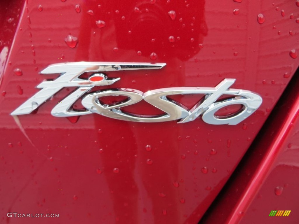 2013 Fiesta SE Hatchback - Ruby Red / Charcoal Black photo #13