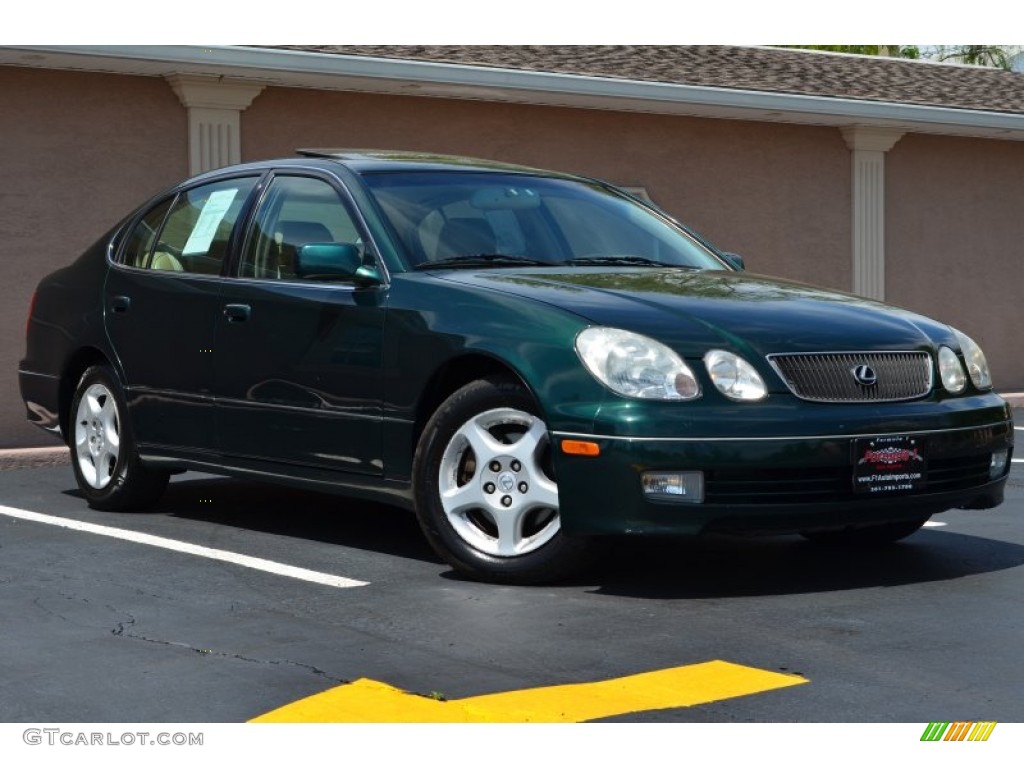 2000 GS 300 - Imperial Jade Mica / Ivory photo #1
