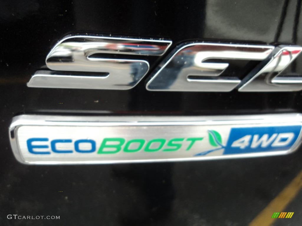 2013 Escape SEL 2.0L EcoBoost 4WD - Tuxedo Black Metallic / Charcoal Black photo #26