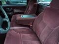 1998 Chevrolet C/K Red Interior Front Seat Photo