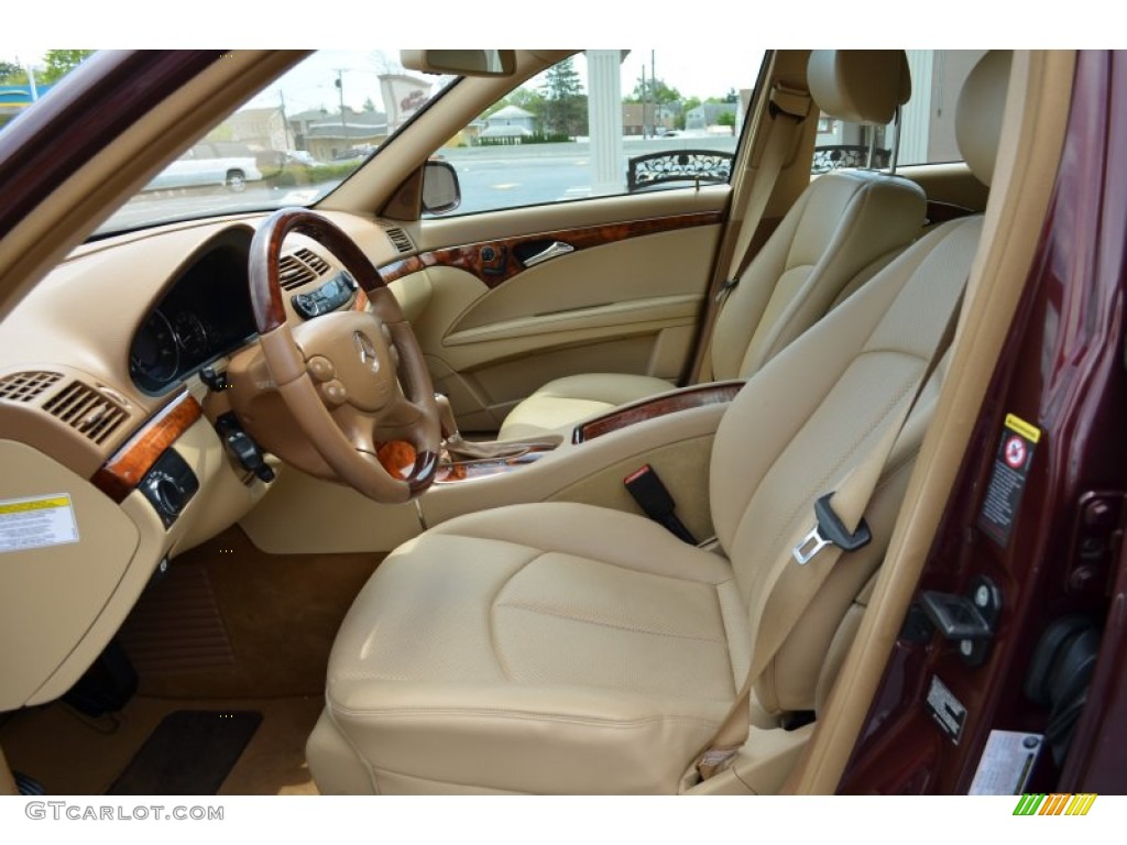 Cashmere Interior 2007 Mercedes-Benz E 350 4Matic Sedan Photo #80907614