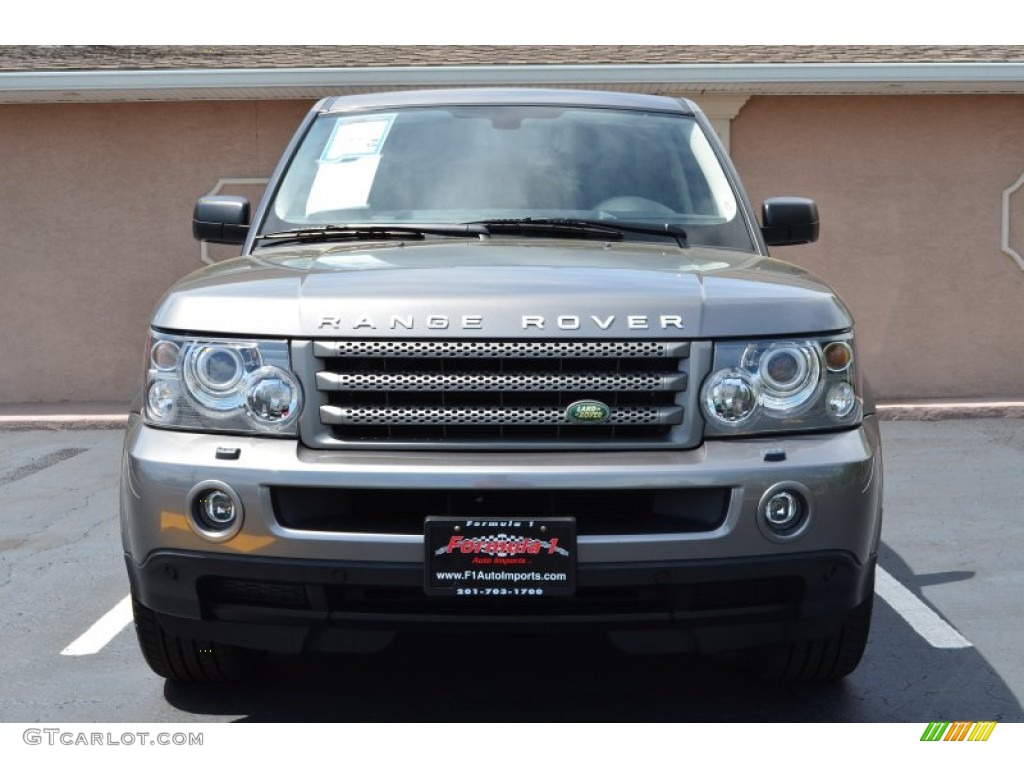 2009 Range Rover Sport HSE - Stornoway Grey Metallic / Ebony/Ebony photo #2