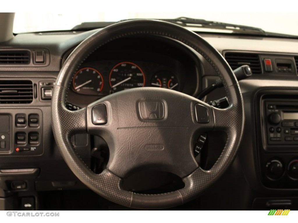 2001 CR-V Special Edition 4WD - Satin Silver Metallic / Black Leather photo #6