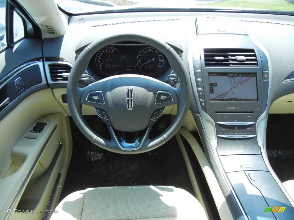 2013 Lincoln MKZ 3.7L V6 FWD Light Dune Dashboard Photo #80908249