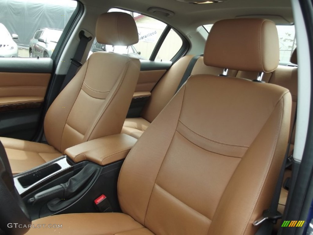 2010 3 Series 328i xDrive Sedan - Montego Blue Metallic / Saddle Brown Dakota Leather photo #8