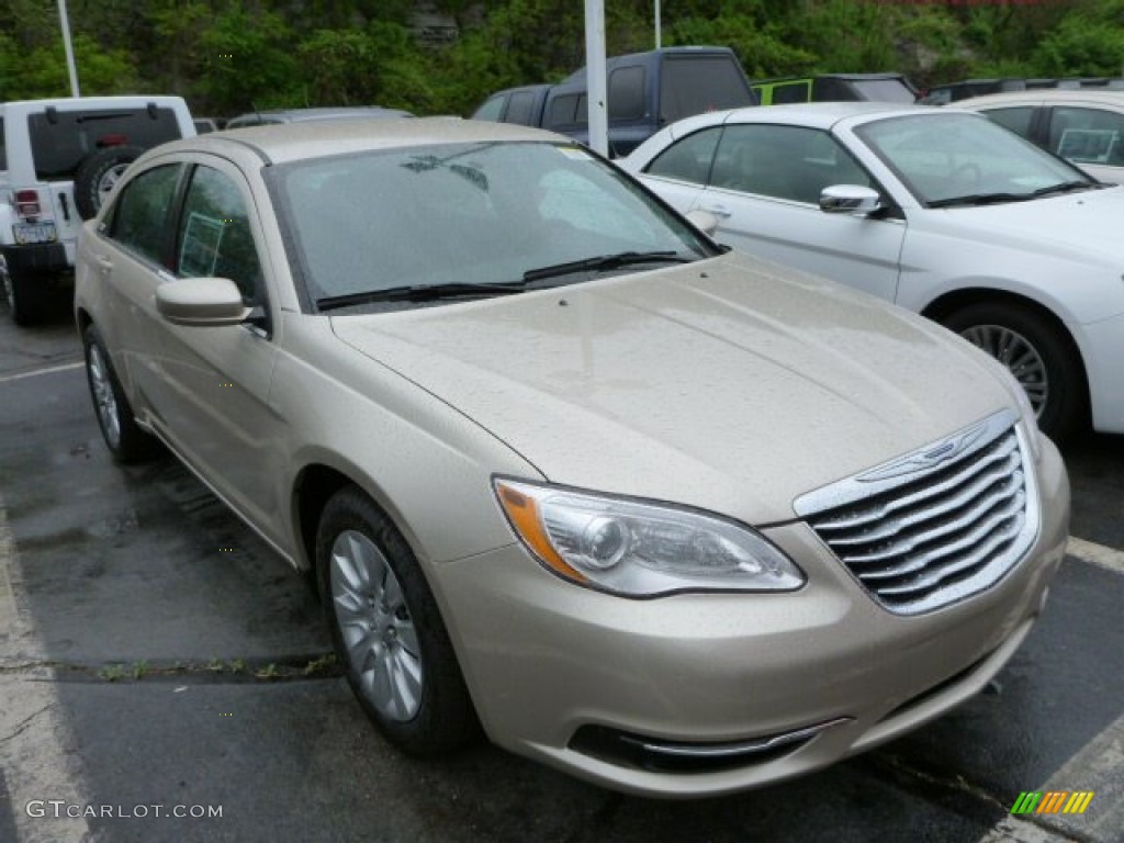 Cashmere Pearl 2013 Chrysler 200 LX Sedan Exterior Photo #80908313