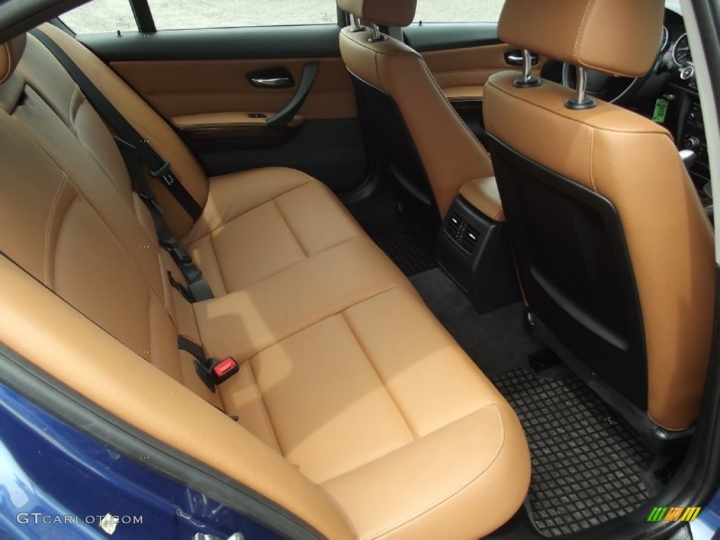 2010 3 Series 328i xDrive Sedan - Montego Blue Metallic / Saddle Brown Dakota Leather photo #13