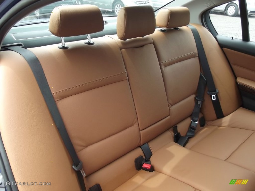 2010 3 Series 328i xDrive Sedan - Montego Blue Metallic / Saddle Brown Dakota Leather photo #14