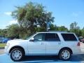 Ingot Silver Metallic 2013 Lincoln Navigator Monochrome Limited Edition 4x2 Exterior