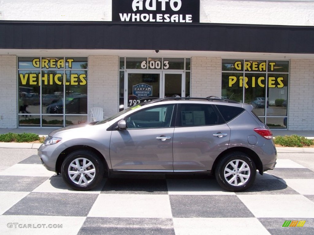 2012 Murano SL AWD - Platinum Graphite / Black photo #1