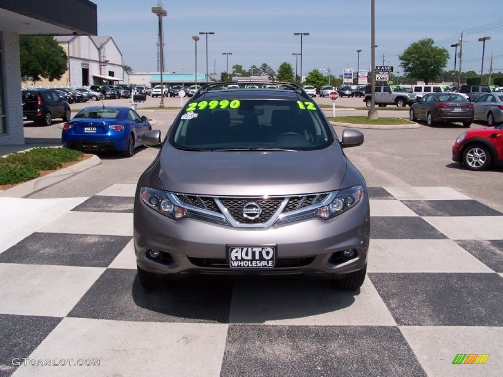 2012 Murano SL AWD - Platinum Graphite / Black photo #2