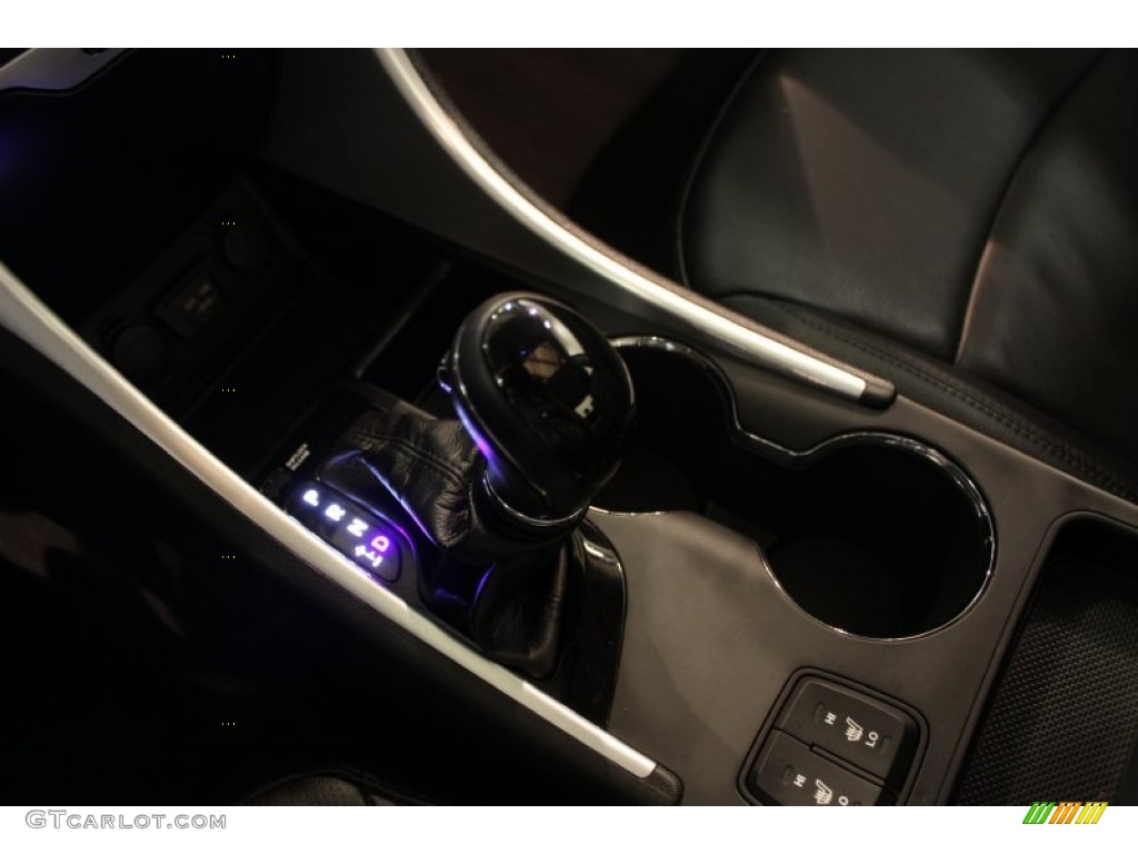 2011 Sonata Limited - Midnight Black / Black photo #10