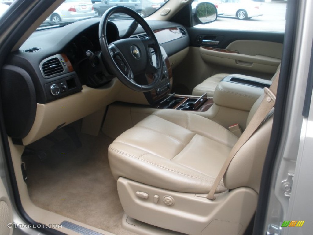 Light Cashmere/Ebony Interior 2007 Chevrolet Suburban 1500 LTZ Photo #80909474