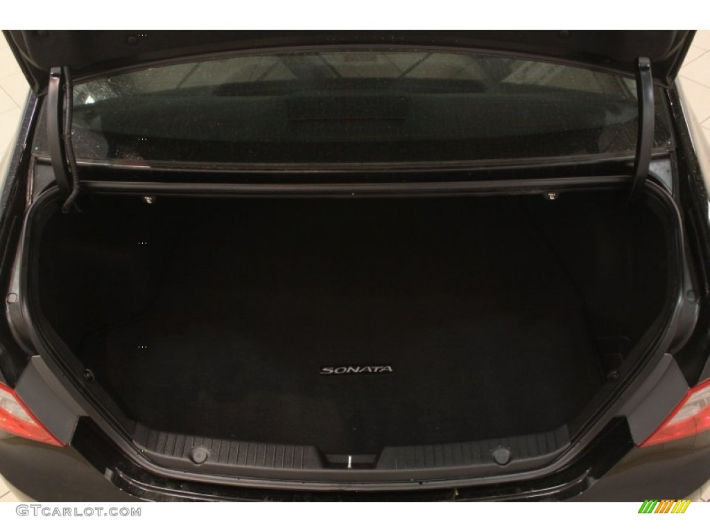 2011 Sonata Limited - Midnight Black / Black photo #15