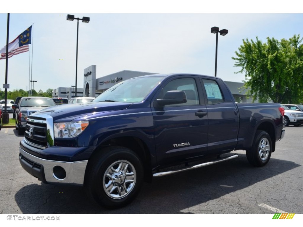 2012 Tundra Double Cab - Nautical Blue Metallic / Graphite photo #6