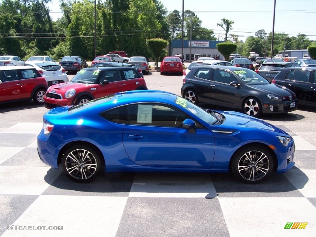 2013 BRZ Premium - WR Blue Pearl / Black Cloth photo #3