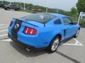 2011 Grabber Blue Ford Mustang V6 Premium Coupe  photo #10