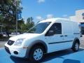 2013 Frozen White Ford Transit Connect XLT Van  photo #1