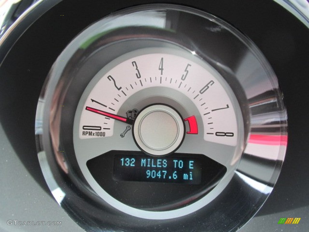 2011 Mustang V6 Premium Coupe - Grabber Blue / Charcoal Black photo #25