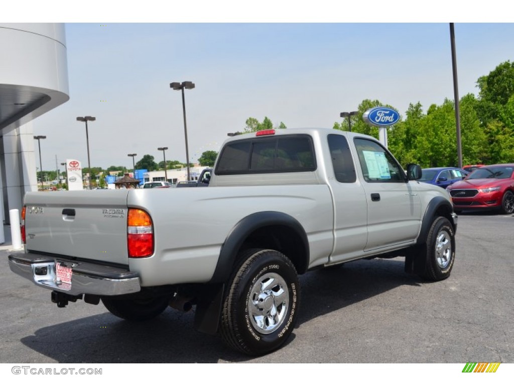 2004 Tacoma V6 PreRunner Xtracab - Lunar Mist Metallic / Oak photo #3