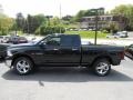 2010 Brilliant Black Crystal Pearl Dodge Ram 1500 Big Horn Quad Cab 4x4  photo #4