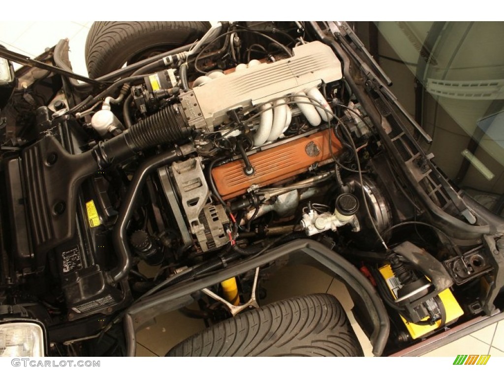 1986 Corvette Coupe - Black / Saddle photo #22