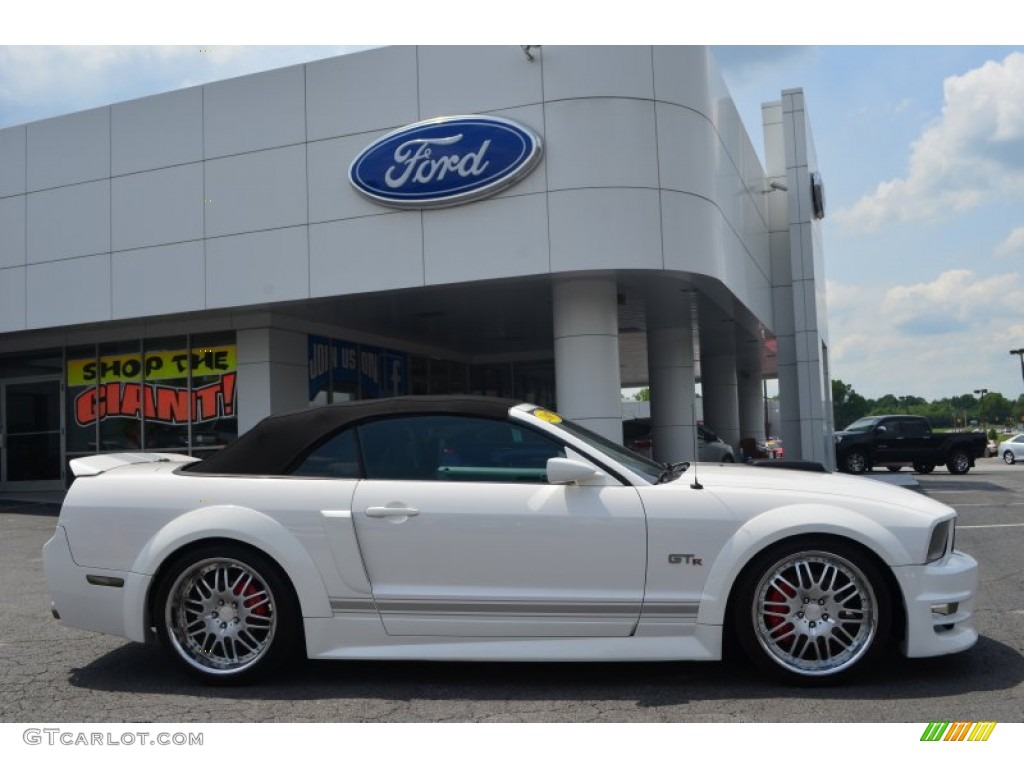 2007 Mustang GT Premium Convertible - Performance White / Light Graphite photo #3