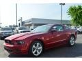 2014 Ruby Red Ford Mustang GT Premium Coupe  photo #6
