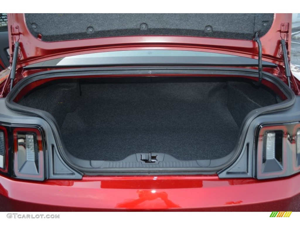 2014 Mustang GT Premium Coupe - Ruby Red / Medium Stone photo #12