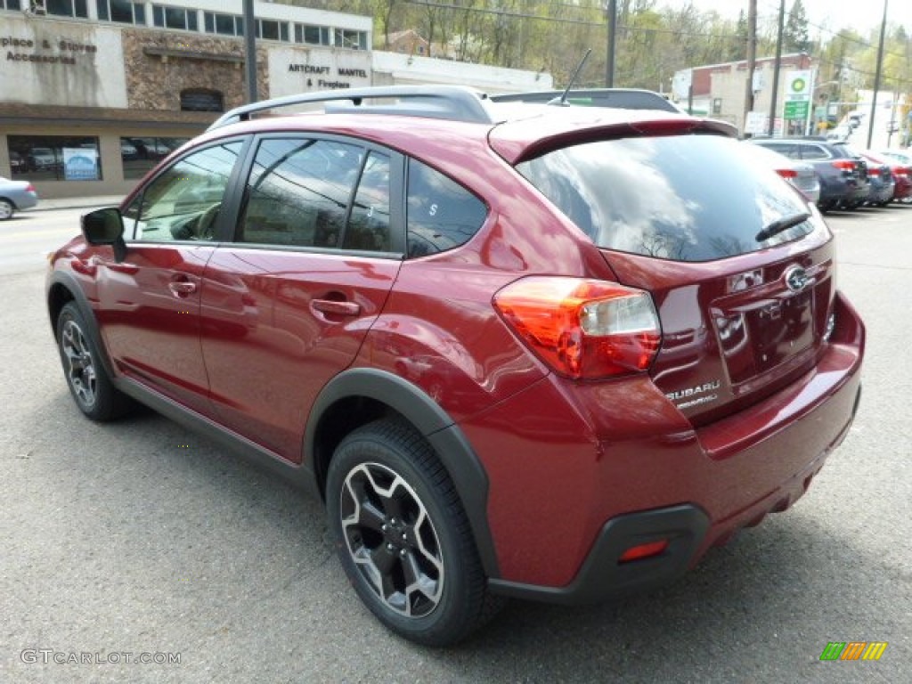 2013 XV Crosstrek 2.0 Premium - Venetian Red Pearl / Ivory photo #2
