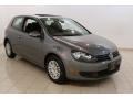 United Gray Metallic 2011 Volkswagen Golf 2 Door