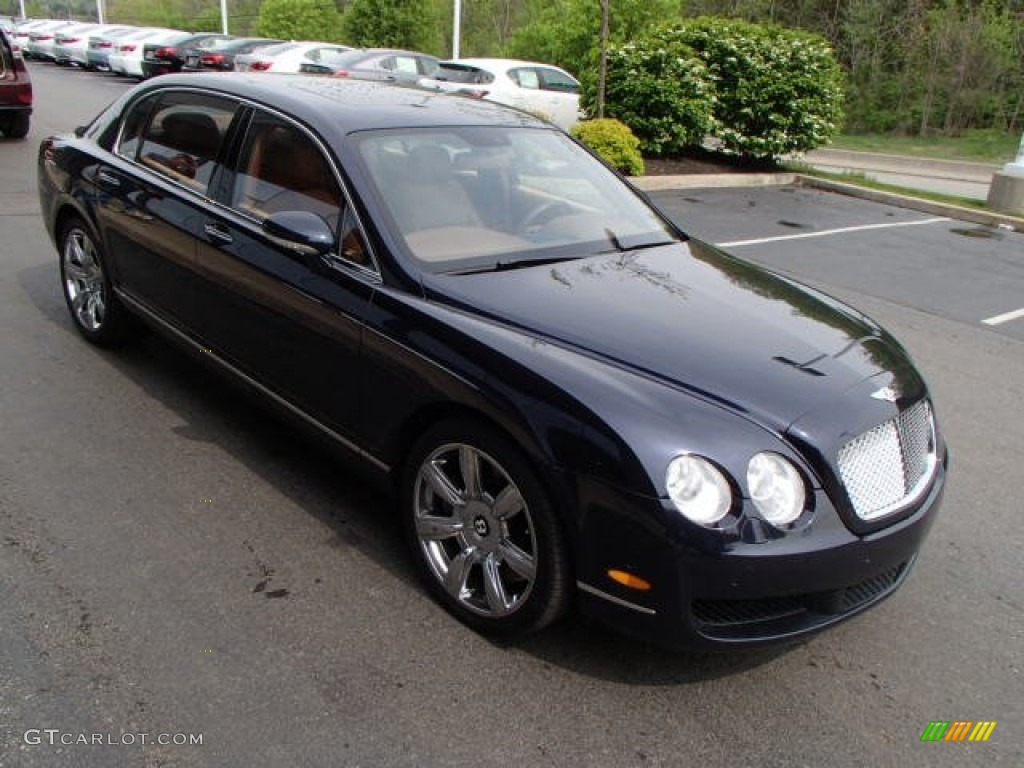 Dark Sapphire 2008 Bentley Continental Flying Spur 4-Seat Exterior Photo #80916003