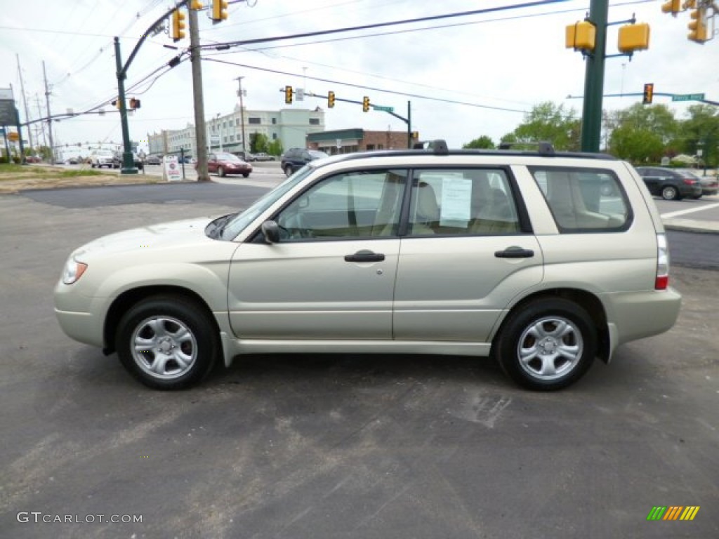 Champagne Gold Opal 2007 Subaru Forester 2.5 X Exterior Photo #80916153