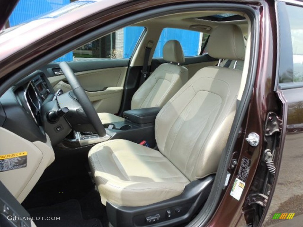 Beige Interior 2011 Kia Optima EX Photo #80916197